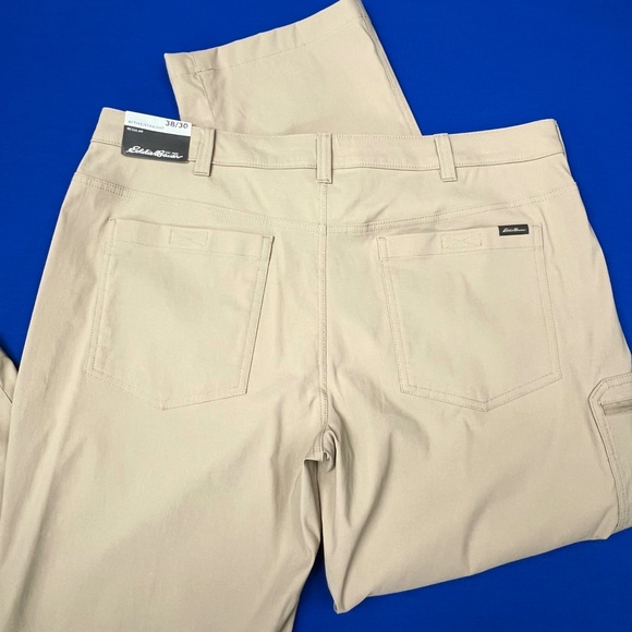 NWT🤩 |•EDDIE BAUER•| Active Straight Leg Regular Pants 38x30 - Picture 4 of 15